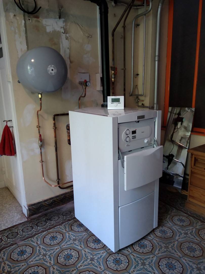 Installation chaudière sol Vaillant Eco Exclusive 47 KW